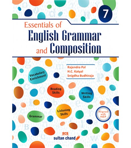 Essentials of English Grammar and Composition Class 7 2024-25 edition