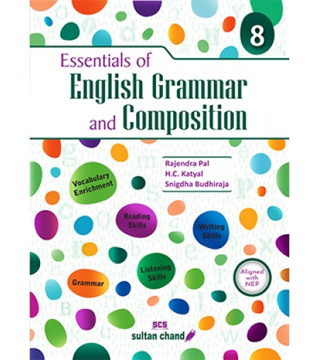 Essentials of English Grammar and Composition Class-8 2024-25 edition 