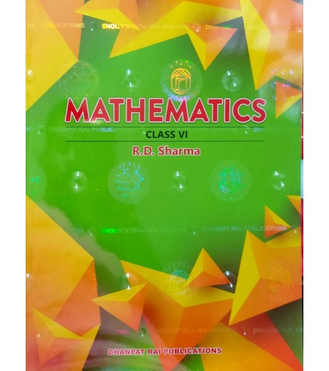 Mathematics for Class 6 by R D Sharma | 2024 Edition