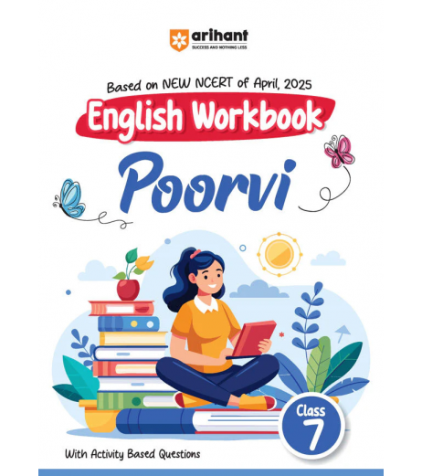 Arihant Workbook English Poorvi  CBSE Class 7
