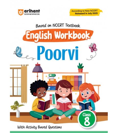 Arihant English Poorvi Workbook CBSE Class 8