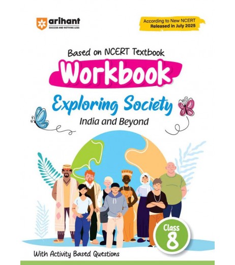 Arihant Workbook Social Science -Exploring Society India And Beyond CBSE Class 8