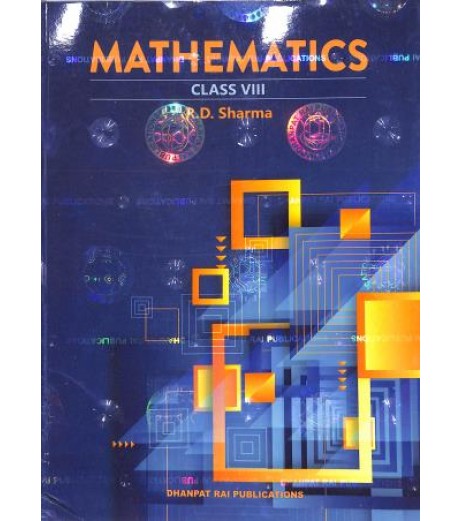 Dhanpat Rai Publications Mathematics for Class 8 by R D Sharma | Latest Edition