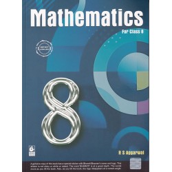 Mathematics for Class 8 CBSE by R S Aggarwal