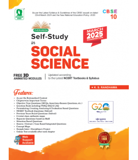 Evergreen CBSE Self- Study in Social Science Class 10