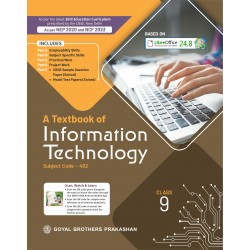 A Textbook Of Information Technology Class 9 (CBSE) by