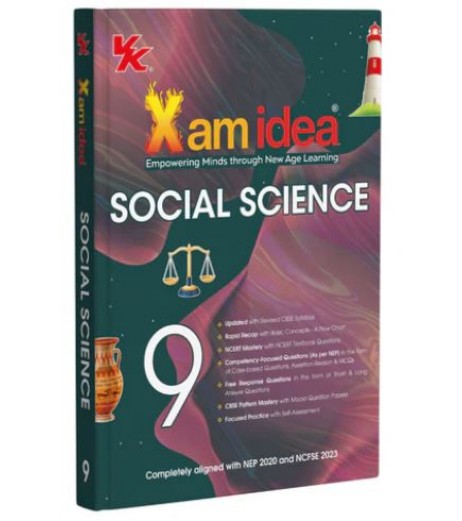Xam Idea CBSE Social Science Class 9 | 2025-26 Edition
