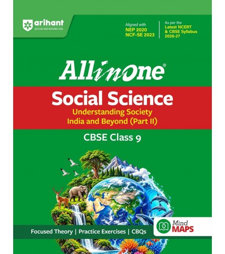CBSE All in One Social Science Part -II  guide class 9 | Latest Edition