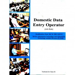 Domestic Data Entry Operator NCERT book for Class 9 