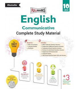 Full Marks Guide English Communicative  for Class 10 | Latest Edition