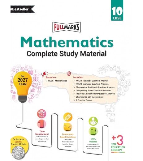 Full Marks CBSE Mathematics Guide Class 10 | For 2027 Exam