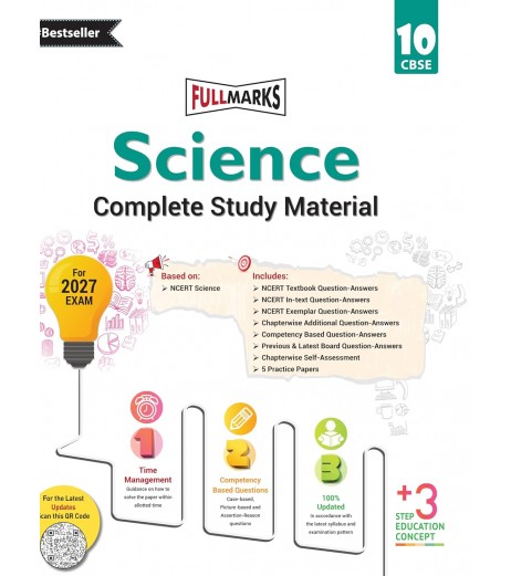 Full Marks CBSE Science Guide Class 10 | For 2027 Exam