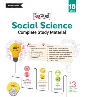 Full Marks Guide Social Science for Class 10 | Latest Edition