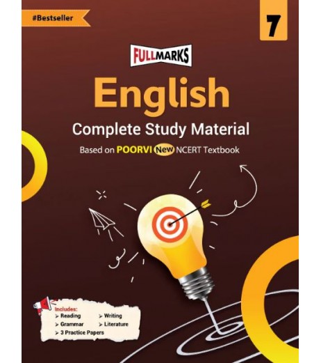 Full Marks English Poorvi Guide for Class 7 | Latest Edition