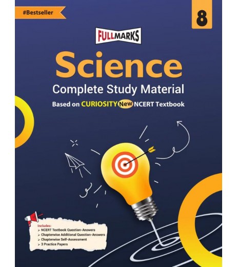Full Marks Science Curiosity Guide for CBSE Class 8 | Latest Editon