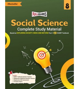 Full Marks Exploring Society- Social Science Guide Class 8 | Latest Edition