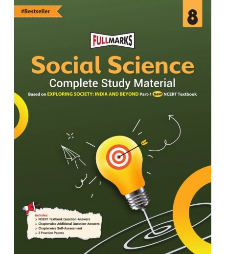 Full Marks Social Science Guide Class 8 | Latest Edition