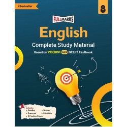 Full Marks Poorvi English Guide CBSE Class 8 | Latest