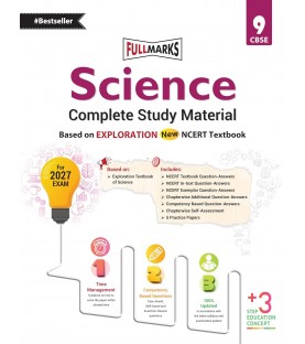 Full Marks Science EXPLORATION Guide for Class 9 | Based on New NCERT for 2027 Exam