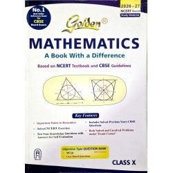 Golden Mathematics: (With Sample Papers) A book with a