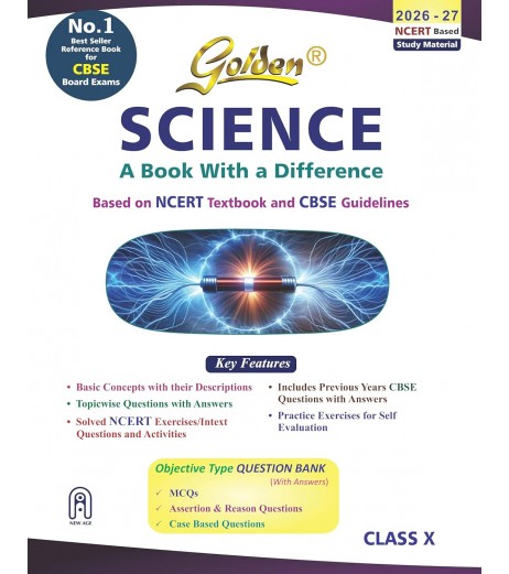 Golden Science: (With Sample Papers) A book with a Difference for Class- 10 CBSE Class 10 - SchoolChamp.net
