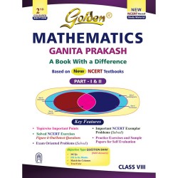 Golden Guide Mathematics Ganita Prakash Class 8 Part I And
