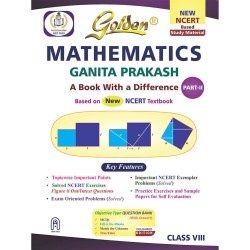 Golden Guide Mathematics Ganita Prakash Class- 8 Part-II |