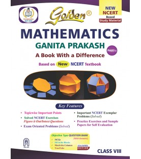 Golden Guide Mathematics Ganita Prakash Class- 8 | NEP 2020