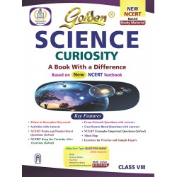 Golden Guide Science CURIOSITY for Class  8 book | NEP2020