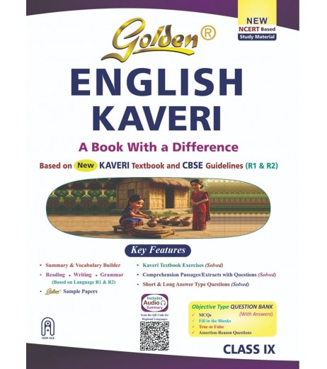 Golden English Kaveri New NCERT Guide for Class-9 | For 2027 CBSE Exams Golden English Kaveri New NCERT Guide for Class-9 | For 2027 CBSE Exams