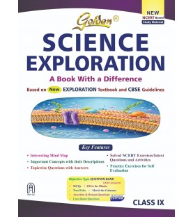 Golden Science-Exploration New NCERT Guide for Class 9 | For 2027 CBSE Exams