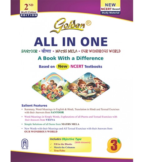 Golden All In One for Class 3 | Latest Edition