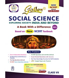 Golden Guide Social Science-Exploring Society: INDIA AND BEYOND Part -I  for Class 7 | NEP2020