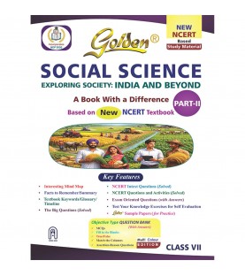 Golden Guide Social Science-Exploring Society: INDIA AND BEYOND-Part II  for Class 7 | NEP2020