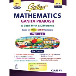Golden Guide Mathematics Ganita Prakash Class- 7 Part-II And Part-II | NEP 2020