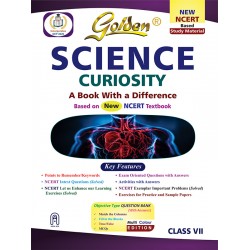 Golden Guide Science CURIOSITY for Class  7 book | NEP2020
