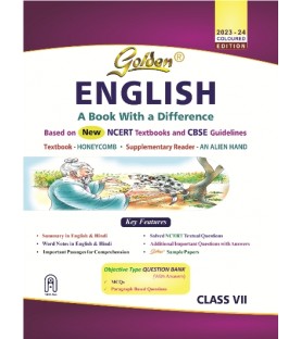 Golden English: A Book with a Difference - Class 7