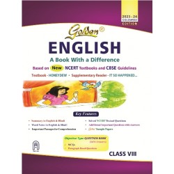 Golden Guide English- A book with a Difference for Class 8