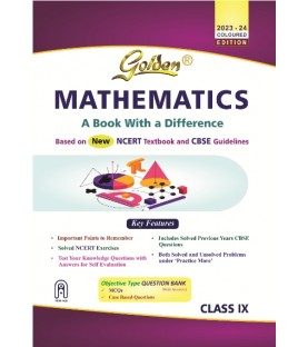 Golden Guide Mathematics With Sample Papers- A book with a Difference Class 9