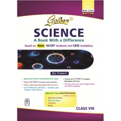 Golden Guide Science :With Sample Papers A book with a Difference for Class 8