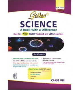 Golden Guide Science :With Sample Papers A book with a Difference for Class 8