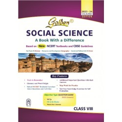 Golden Social Science: With Sample Papers) A book with a