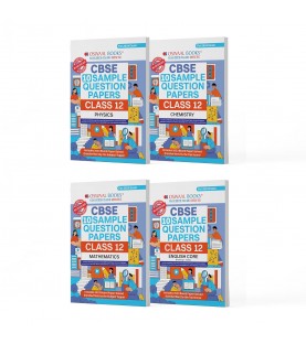 Oswaal CBSE Sample Question Papers Class 12 (Set of 4 Books) English Core, Physics, Chemistry and Mathematics 