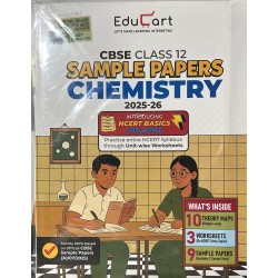 Educart CBSE Sample Paper Chemistry Class 12 | Latest Edition