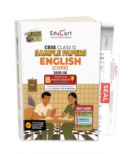 Educart CBSE Sample Paper English Core Class 12 | Latest Edition