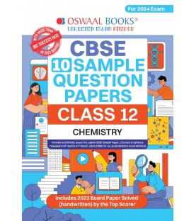 Oswaal CBSE Sample Question Papers Class 12 chemistry | Latest Edition