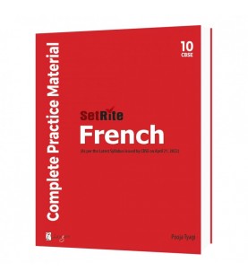 SetRite French Complete Practice Material For CBSE Class 10