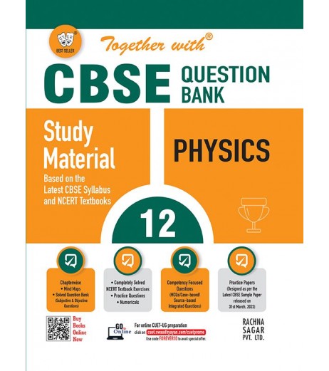 Together With Physics Class 12 Question Bank  CBSE Board | Latest Edition