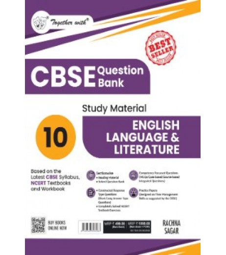 Together With English Language & Literature Class 10 Question Bank | CBSE Board | Latest Edition
