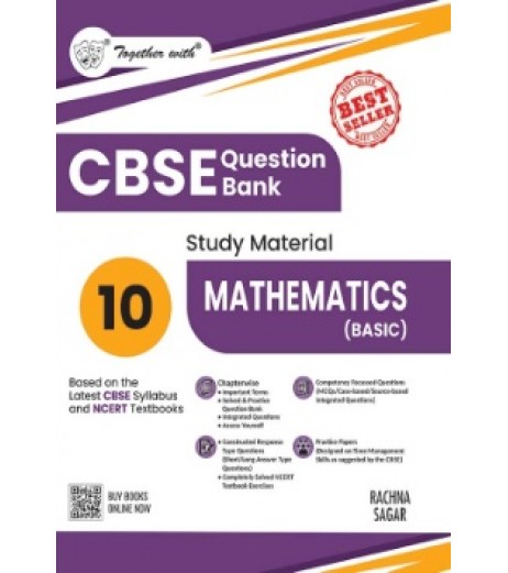 Together With Mathematics (Basic) Study Material for Class 10 | Latest Edition